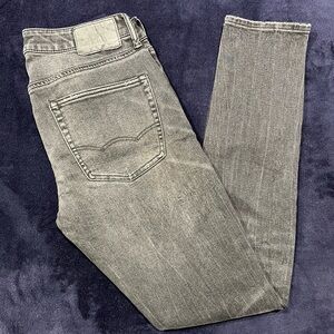American Eagle Jeans - Black Washed Slim Fit Jeans - Next Level Flex